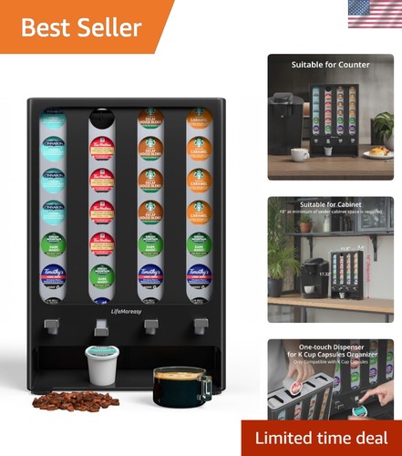 Coffee pod dispenser organizer - pod,
