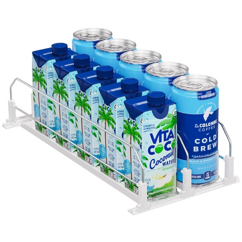 Drink organizer for fridge - organizer,
