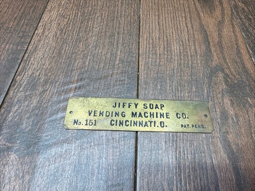 Antique brass jiffy - brass,