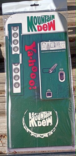 Mountain dew vending machine - dew,